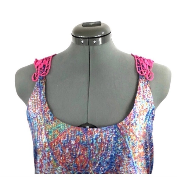 SUGARLIPS Sexy Sun Dress with Cut Out Lace Back. Size S NWT! - Picture 2 of 8